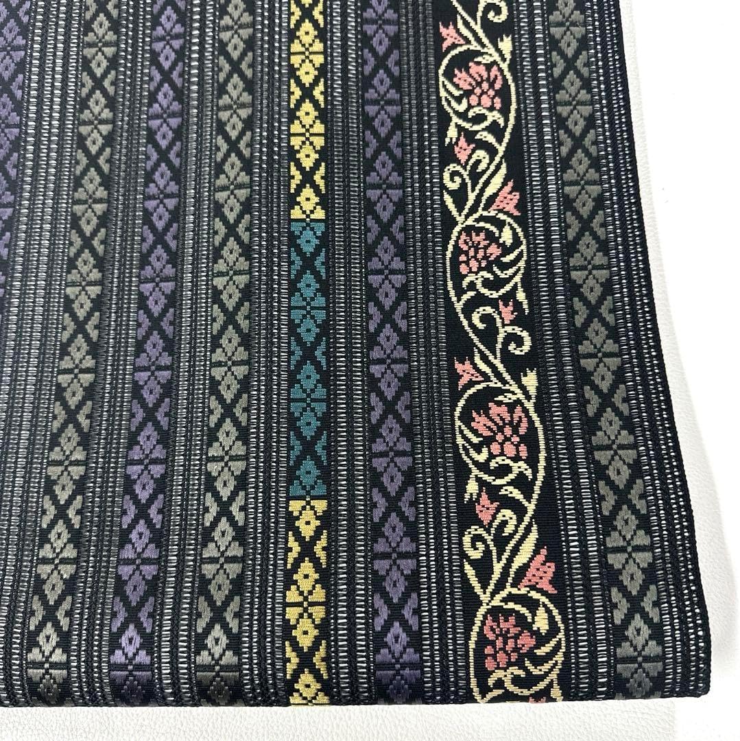 帯2654 高級 正絹 新小石丸 夏帯 六通 袋帯 夏袋帯 絽 女性着物